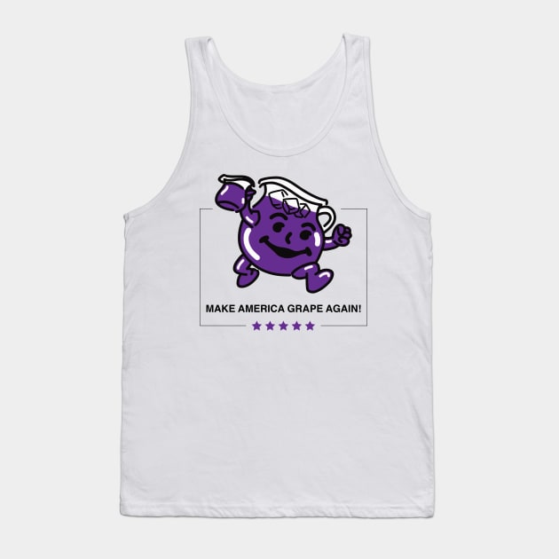 Make America Grape Again Tank Top by duckandbear